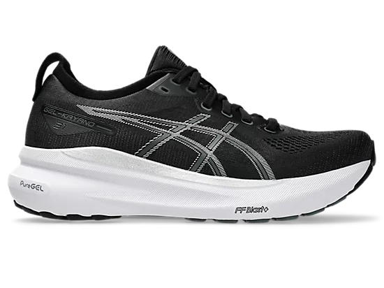 Asics Women s Gel Kayano 31 Black Pure Silver 8.5