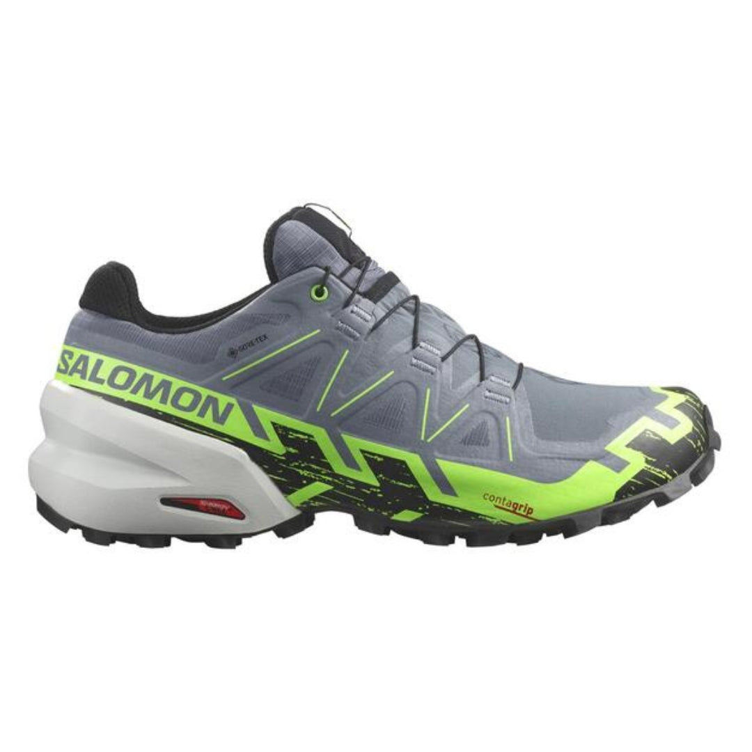 Salomon Men s Trail Running Shoes Speedcross 6 Gore TEX Black